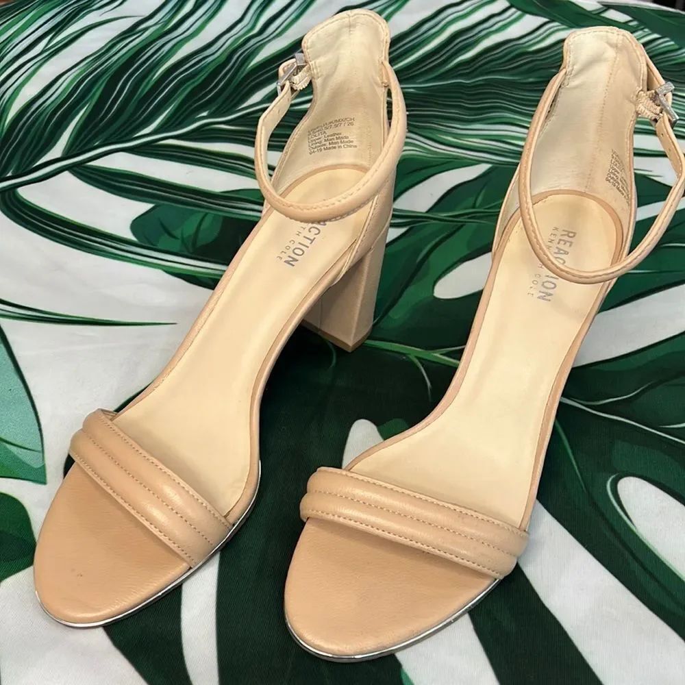 * Kenneth Cole reaction, beige heels